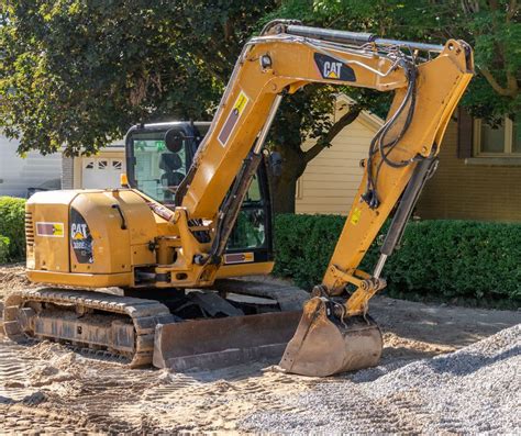 cat mini excavator sizes